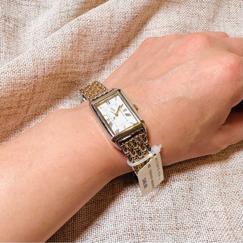 Altar'd State Two-Tone Rectangular Watch NWT - image 2